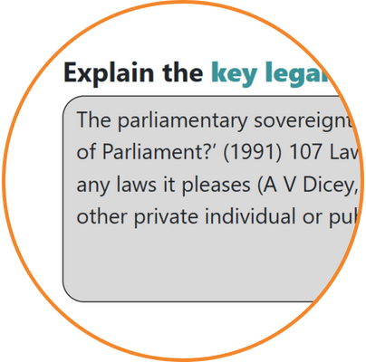 3. Answer the tailored questions